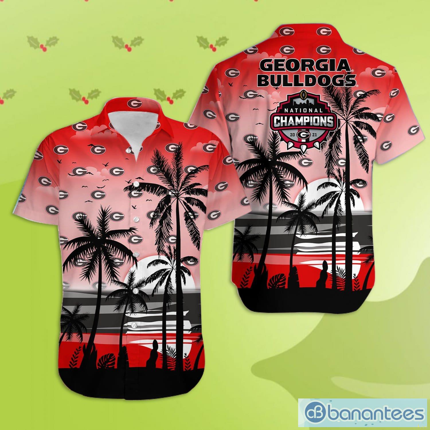 Georgia Bulldogs NCAA1 Hawaiian Shirt 4th Of July Independence Day Best  Gift For Men And Women Fans