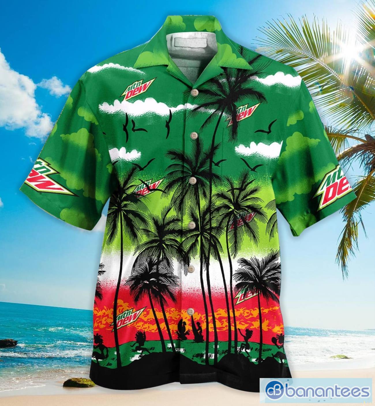 Mountain Dew Clound Coconut Hawaiian Shirt Product Photo 3