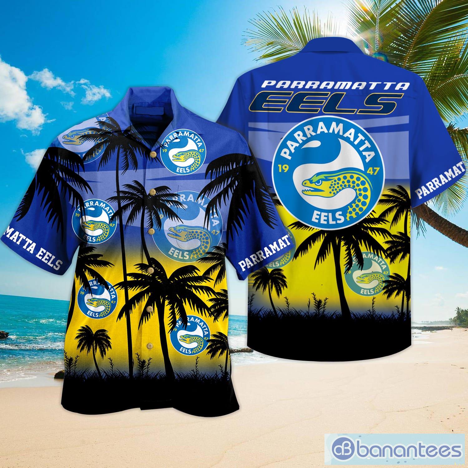 Parramatta Eels Hawaiian Shirt For Fans Product Photo 1