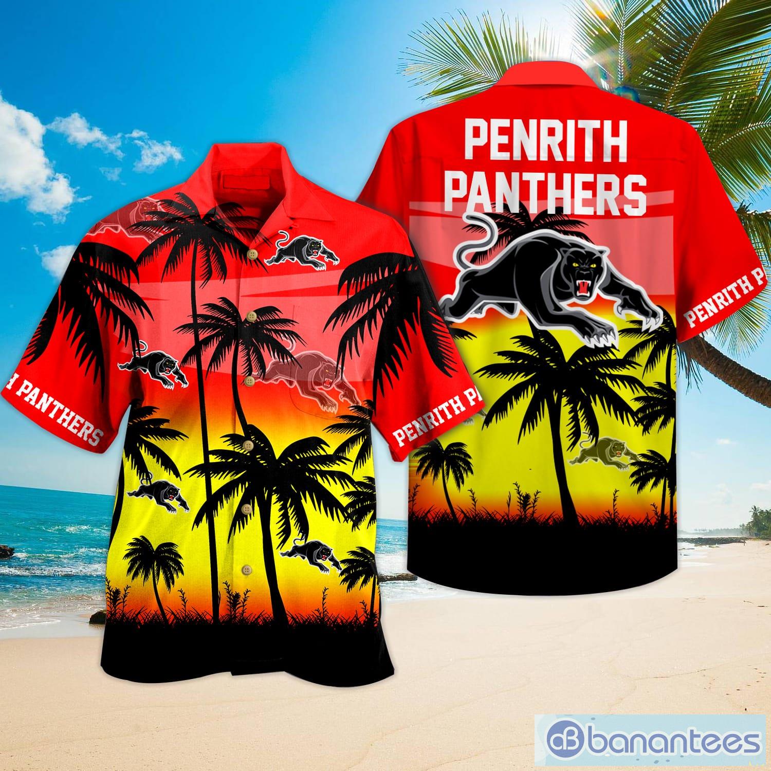 Penrith Panthers Hawaiian Shirt For Fans Product Photo 1