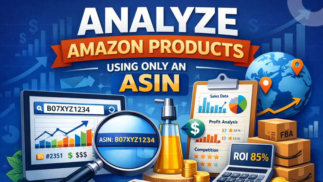 How to Analyze Amazon Products Using Only an ASIN