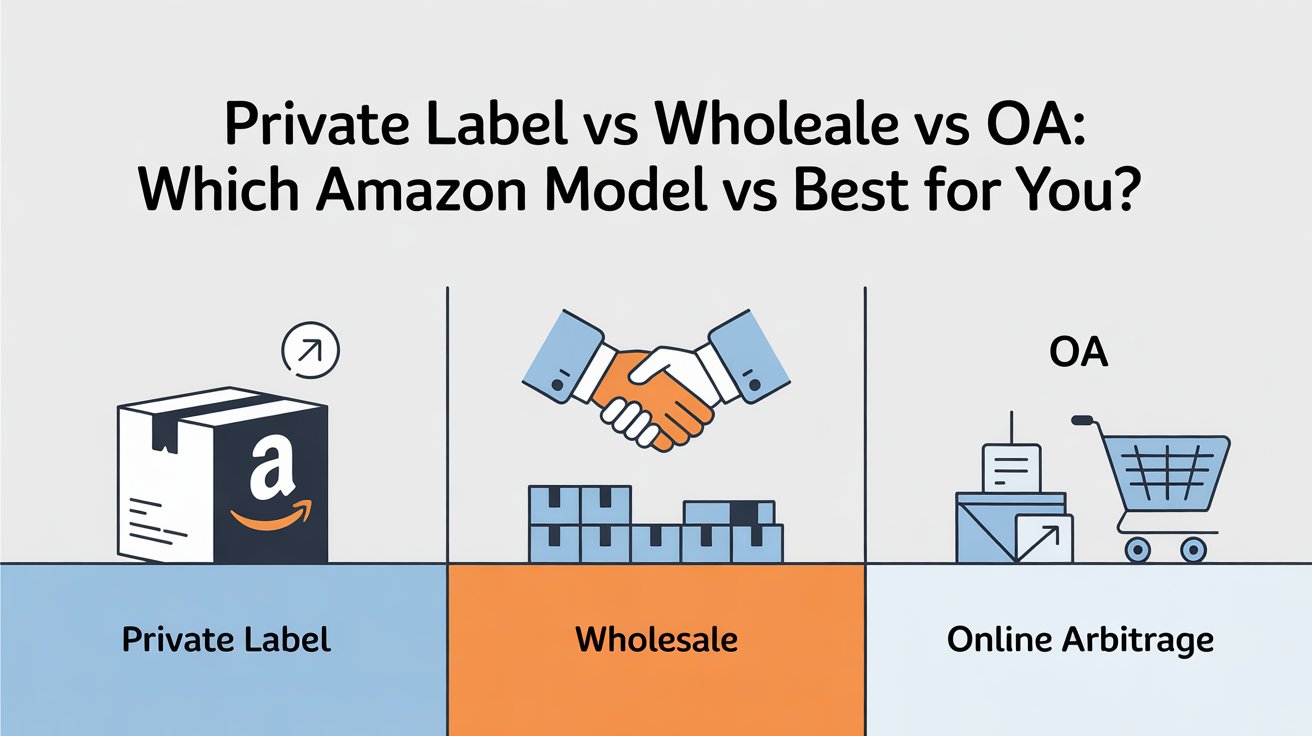 Private Label vs Wholesale vs OA: Which Amazon Model Is Best for You?