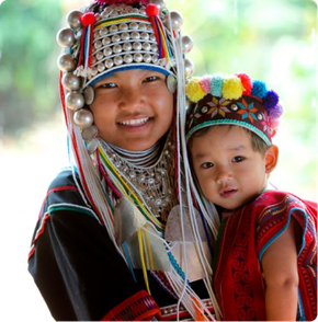 woman and child