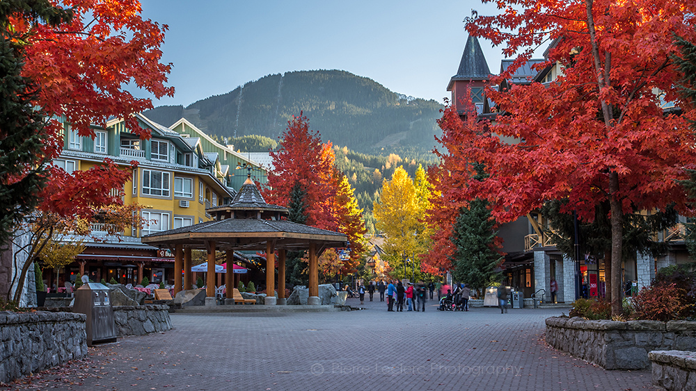 Fall in whistler