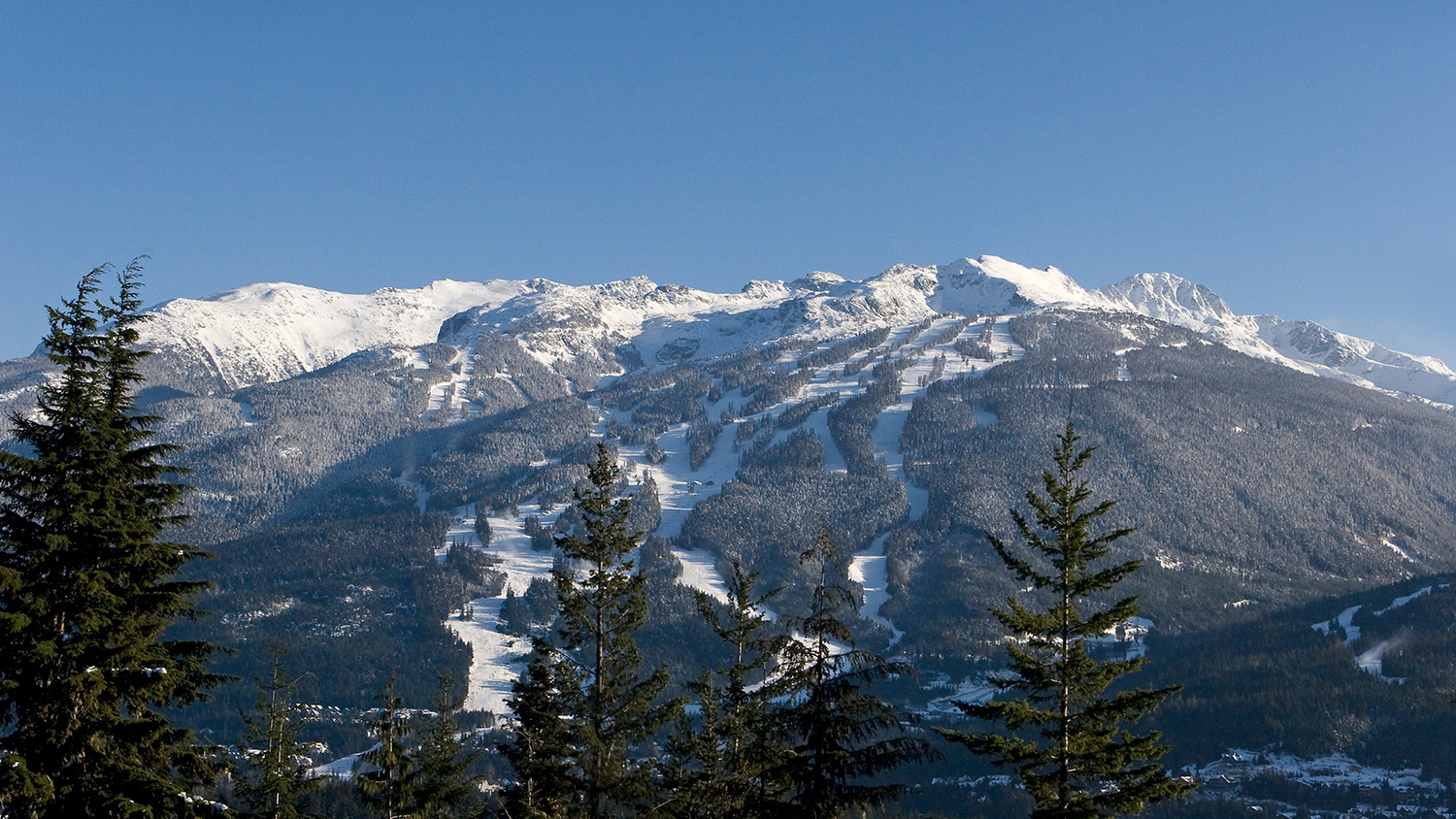 Mountain view of Whistler