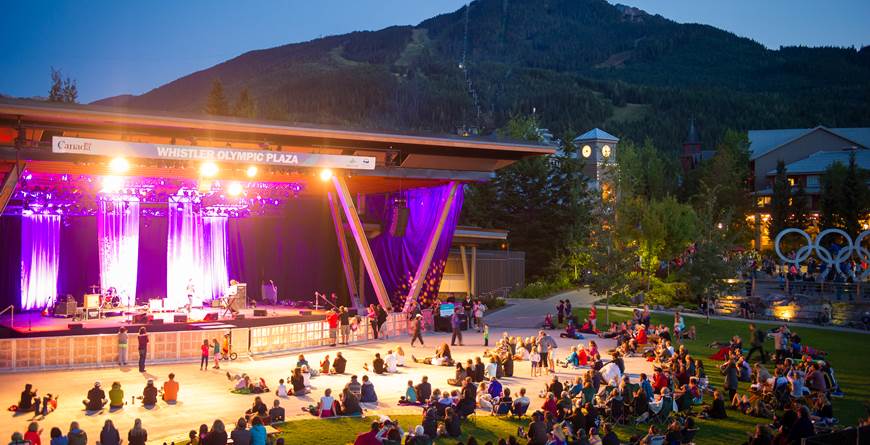 Outdoor Concert in Whistler