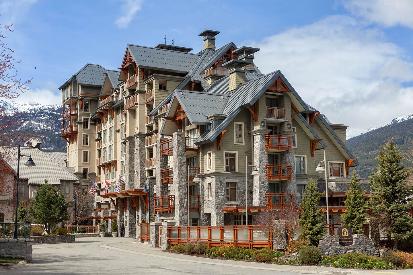 Beautiful building in Whistler