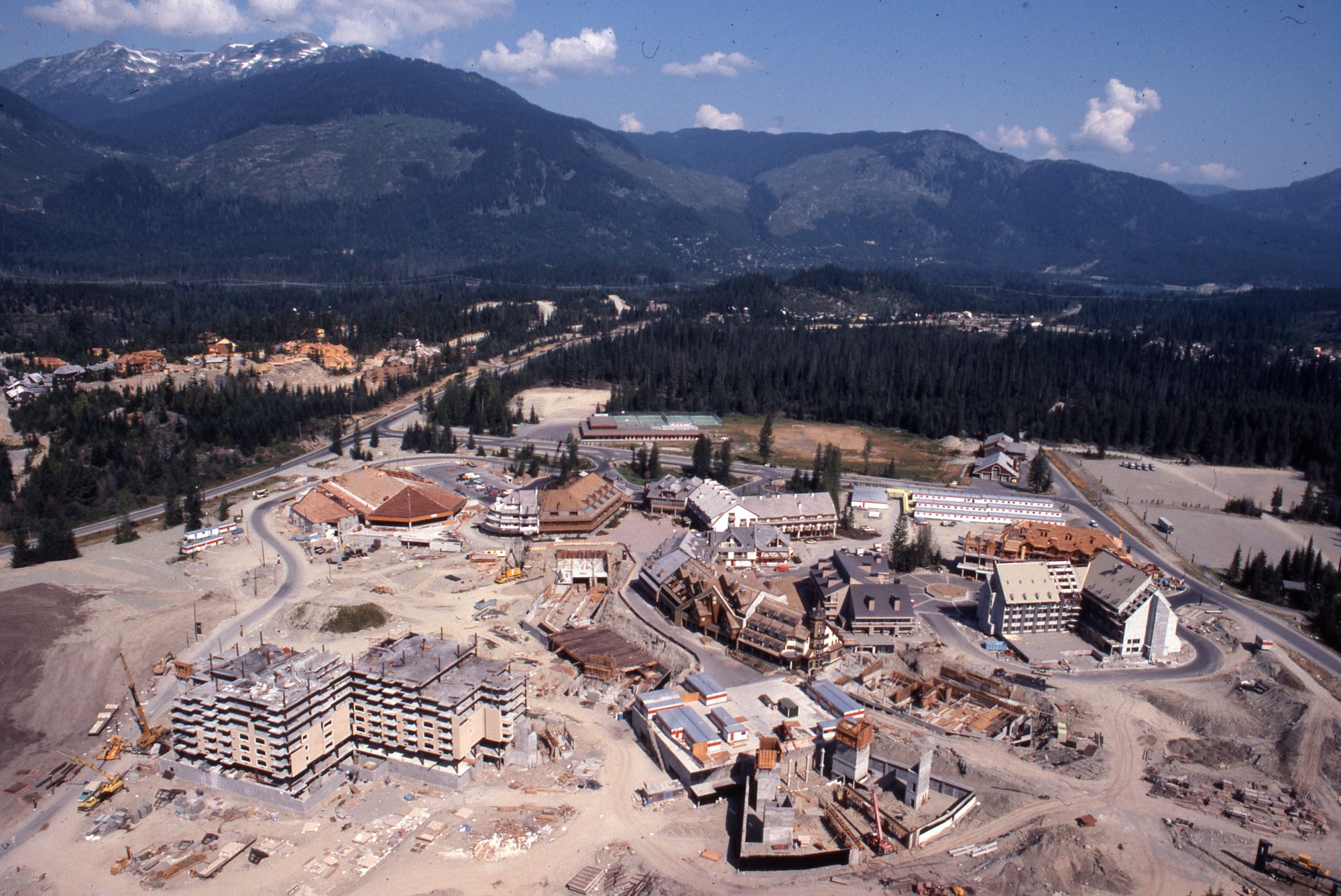Whistler Village in the past