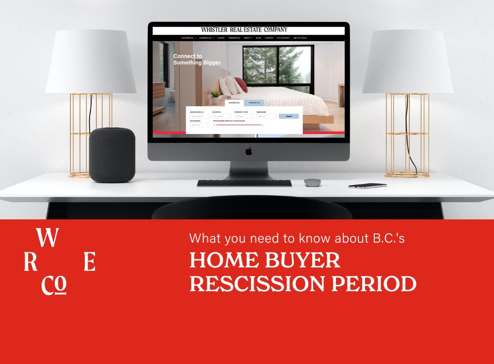 Home Buyer Rescission Period - BC Real Estate Cooling-Off Period