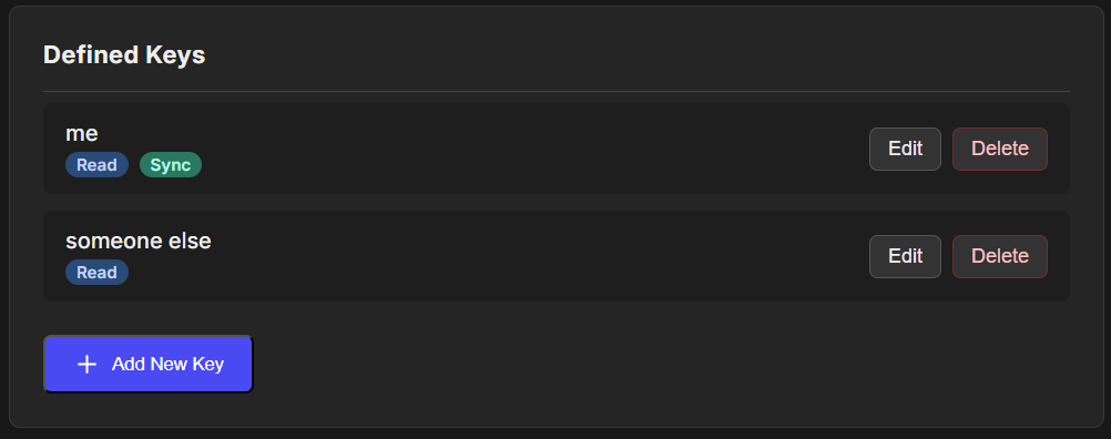 API Permissions