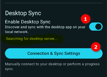 Mobile Connect Settings