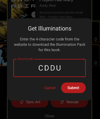 Input Shortcode Screenshot