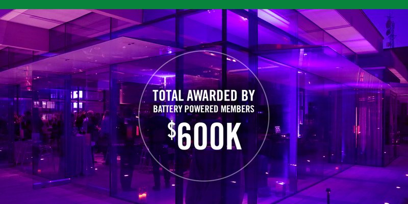 Congrats to the  Fall 2014 Battery Powered Awardees