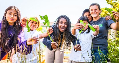 From the Ground Up: Teaching Healthy Eating in K-5 Schools