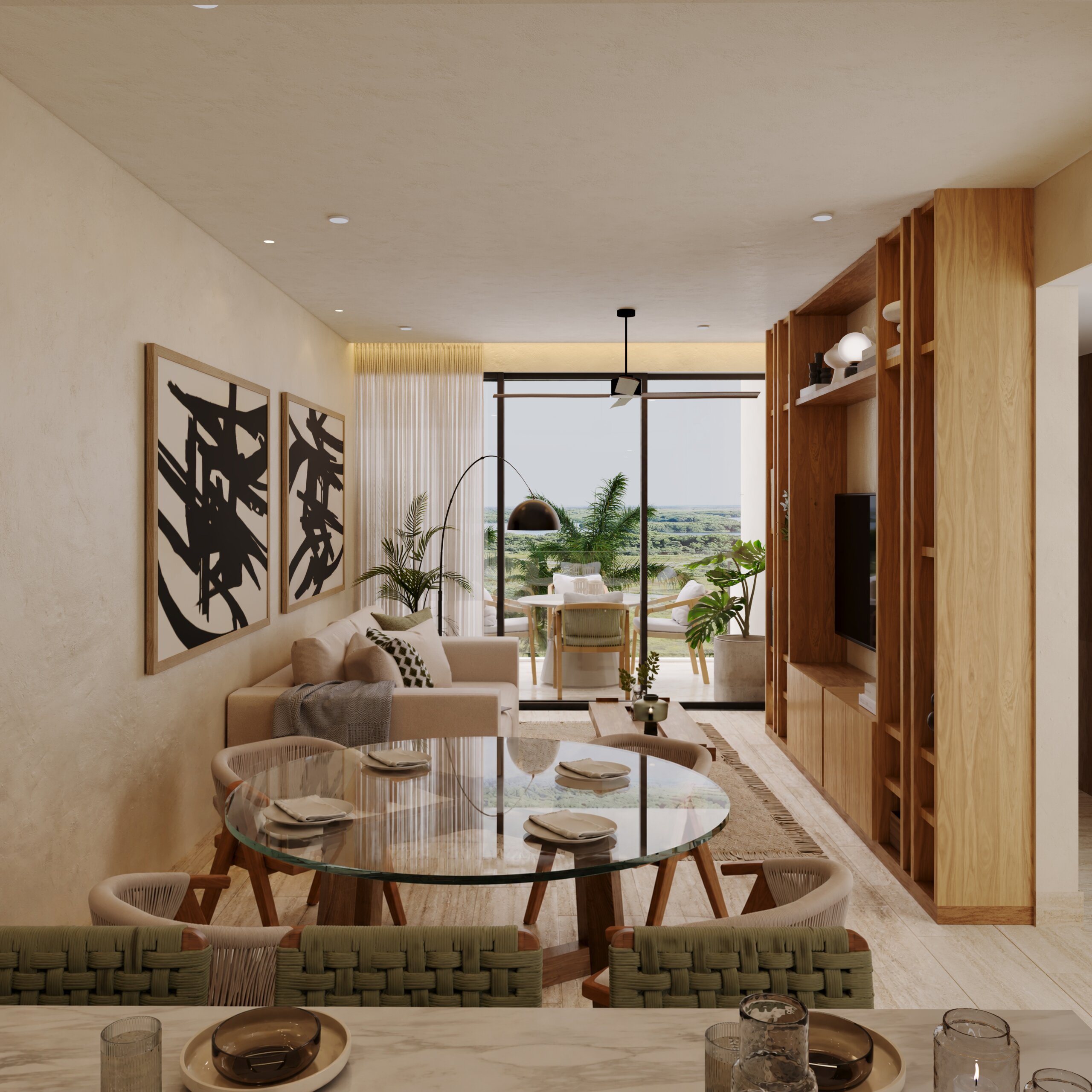 Residence with lagoon view — Arrecife Sisal