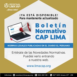 Boletín Normativo CAP Lima
