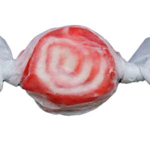Red Cinnamon Swirl Taffy
