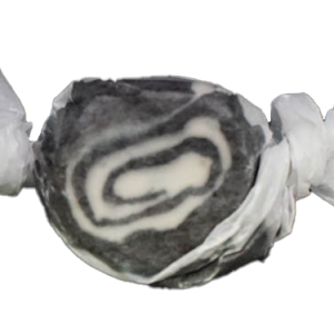 Black Licorice Swirl Taffy