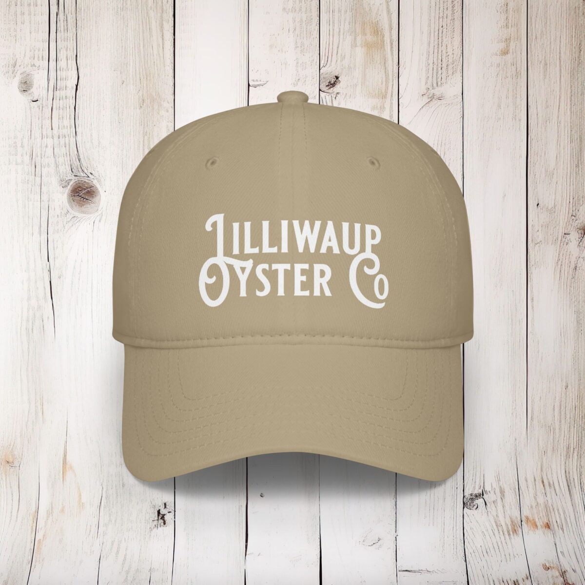 Lilliwaup Oysters Printed Logo Low Profile Baseball Cap