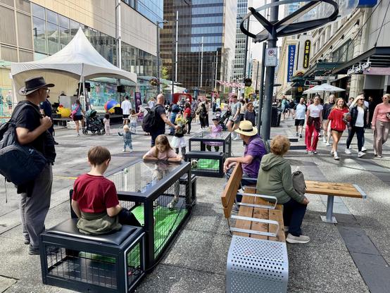 Baby rave, kids games, LOTS to do for families.