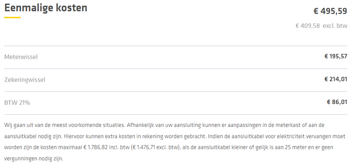 Screenshot with that information in Dutch