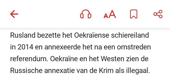 Screenshot of that sentence