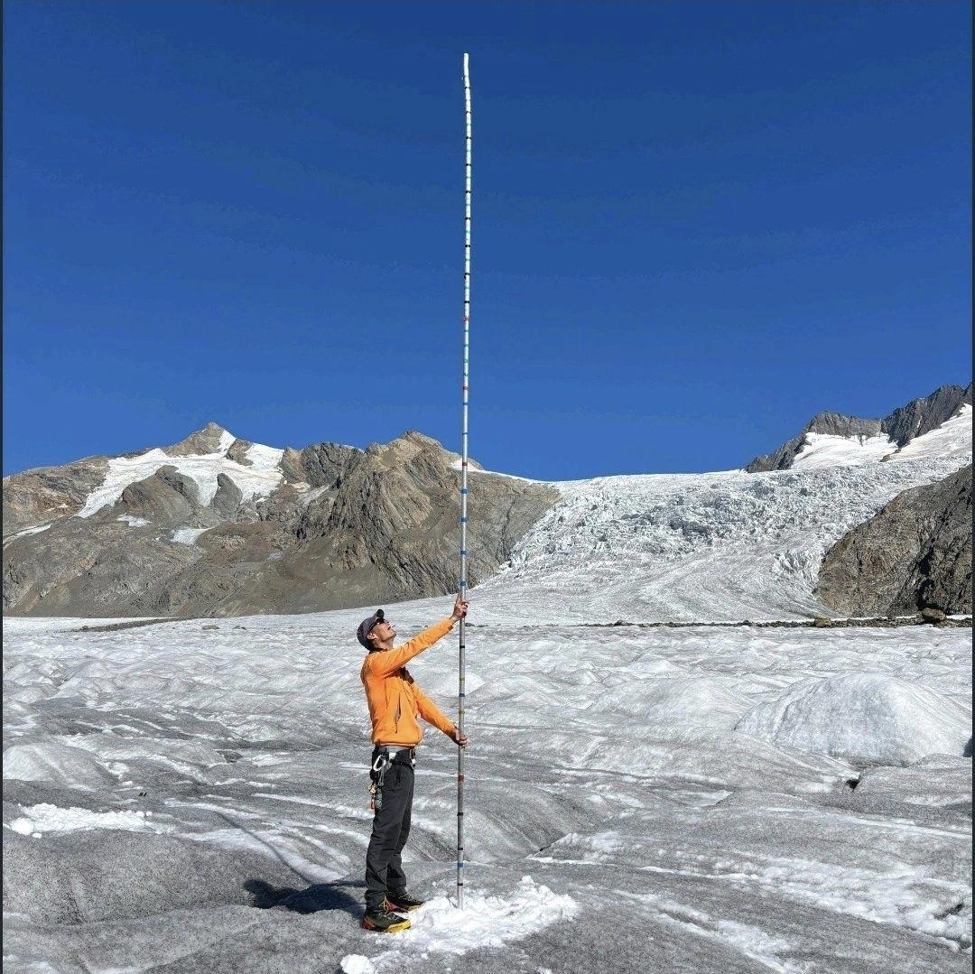 Swiss glacier loses 6 meters of ice in single summer