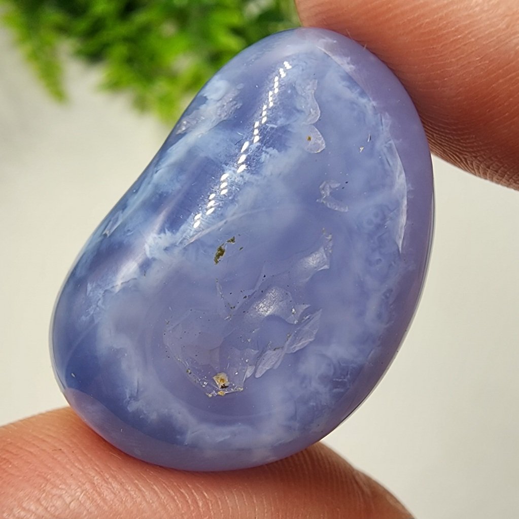 Blue Lace Agate Tumble | South Africa | SiO2 | Polished Blue Lace Agate Tumble