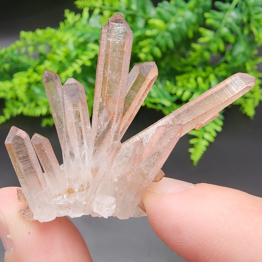 Red Quartz | China | SiO2 | Hematite Included Quartz Specimen