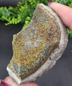 Alternative view of Rainbow Pyrite | Russia | Fe2O3 | Rainbow Pyrite Specimen