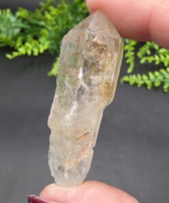 Alternative view of Firefly "Petroleum" Quartz | Madirobe, Mahajuanga Province, Madagascar | SiO2 | UV Reactive Quartz Specimen