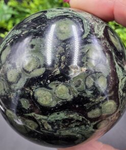 Kambaba Jasper Sphere ~70mm | Madagascar | SiO2 | Polished Kambaba Jasper