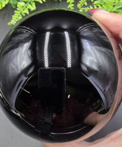 Obsidian Sphere ~110mm | Mexico | SiO2 | Polished Obsidian