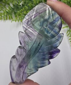 Rainbow Fluorite Feather | China | CaF2 | Polished Fluorite