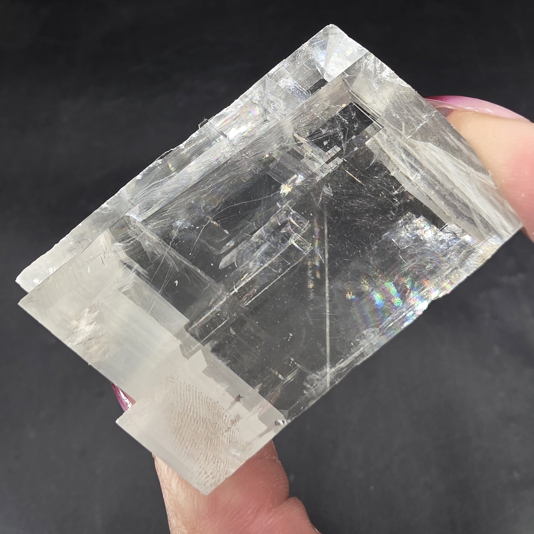 Optical Calcite | India | CaCO3 | Cleaved Optical Calcite
