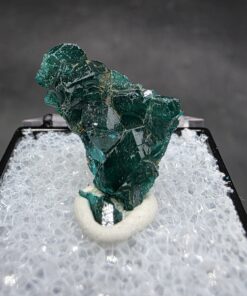 Alternative view of Dioptase Thumbnail | Reneville Mine, Pool Department, Republic of the Congo | CuSiO2(OH)2 | Dioptase Specimen