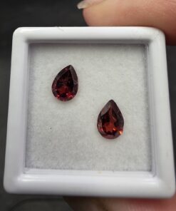 Faceted Garnet Set | Mozambique | Ca3Fe3+2(SiO4)3 | Garnet Facet