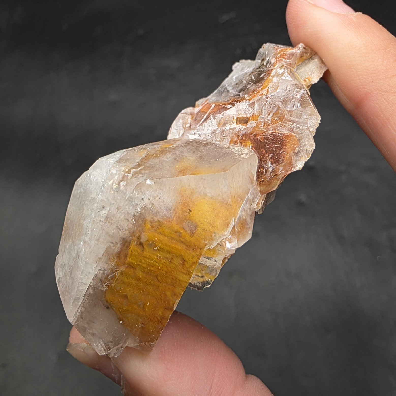 Red Calcite | Xianghualing, China | CaCO3 | Calcite Specimen - Image 2
