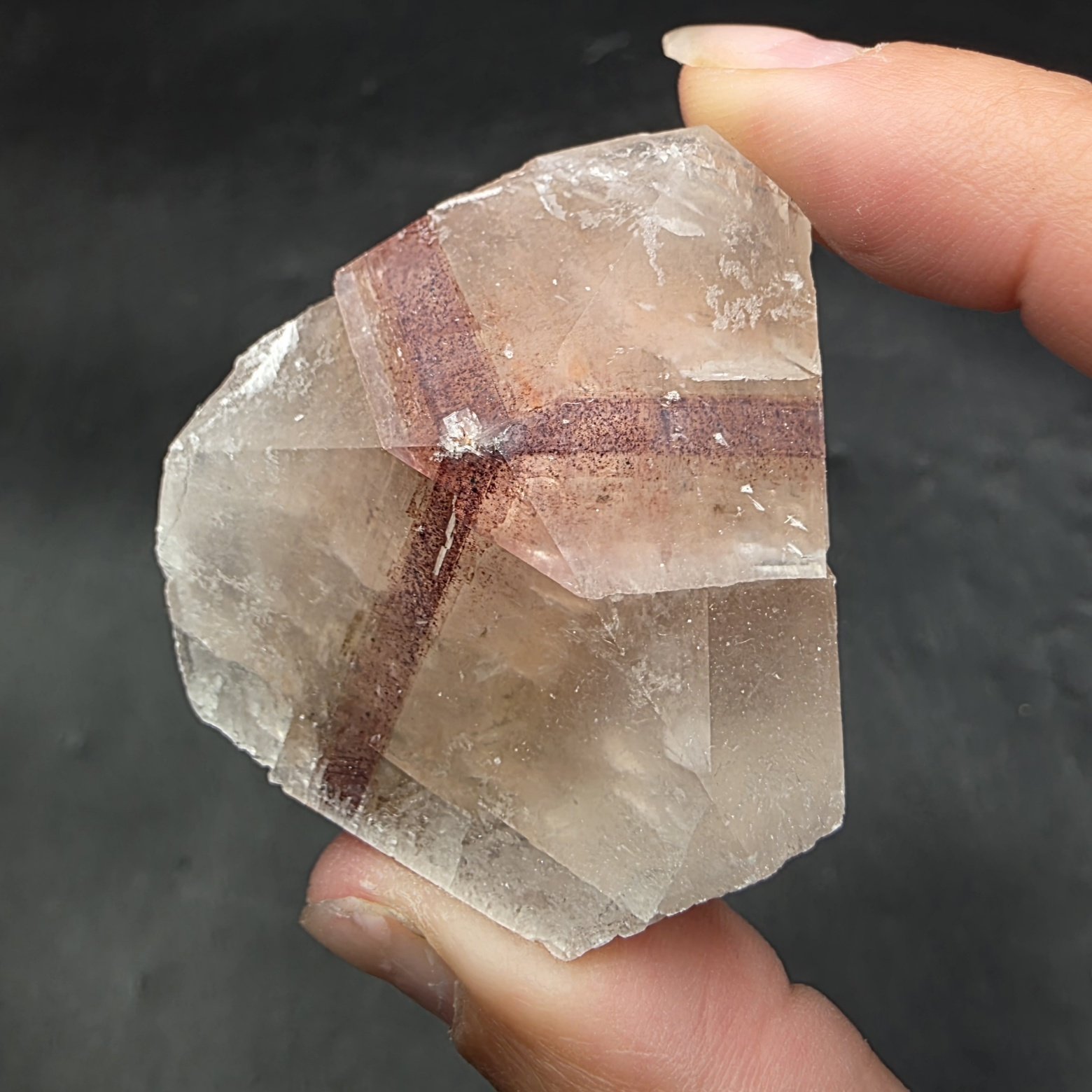 Red Calcite | Xianghualing, China | CaCO3 | Calcite Specimen - Image 3