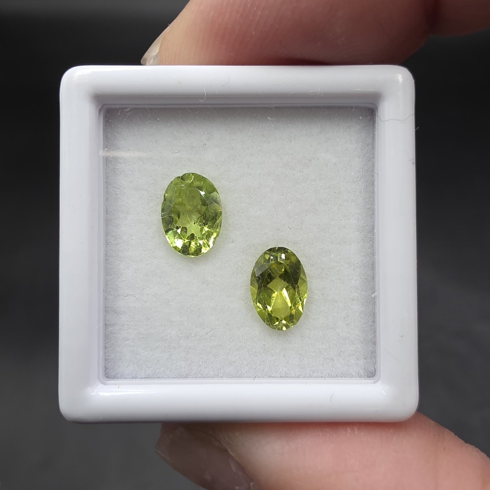 Peridot Facet Set | Sapat Gali, Manshera District, Khyber Pakhtunkwa, Pakistan | (Mg,Fe)₂SiO₄ | Faceted Peridot - Image 2