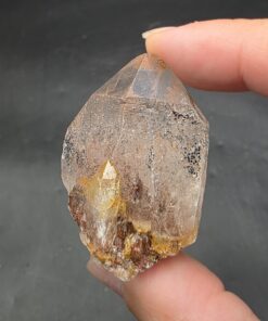 Alternative view of Hematite Included Quartz | Nijar Republic, Namibia, Africa | SiO2 | Hematite in Quartz