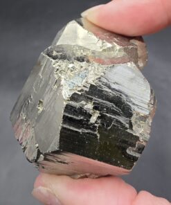 Alternative view of Pyrite | Huanzala Mine, Bolognesi District, Ancash Department, Peru | FeS2 | Pyrite Specimen