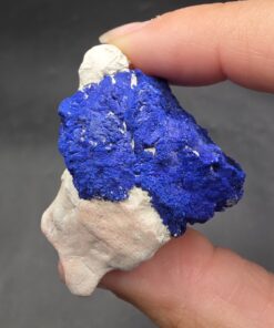 Alternative view of Azurite Sun | Malbunka Copper Mine, Northern Territory, Australia | C2H2Cu3O8 | Azurite Specimen