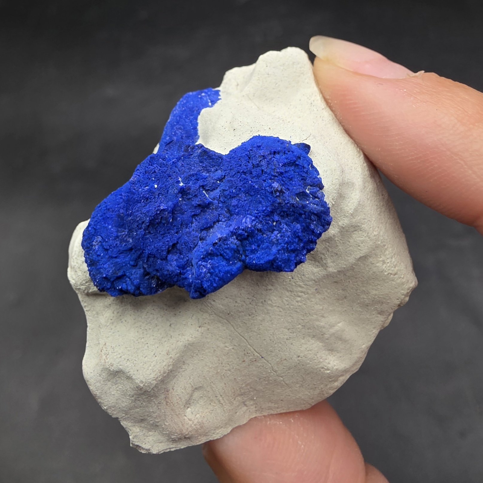 Azurite Sun | Malbunka Copper Mine, Northern Territory, Australia | C2H2Cu3O8 | Azurite Specimen - Image 3