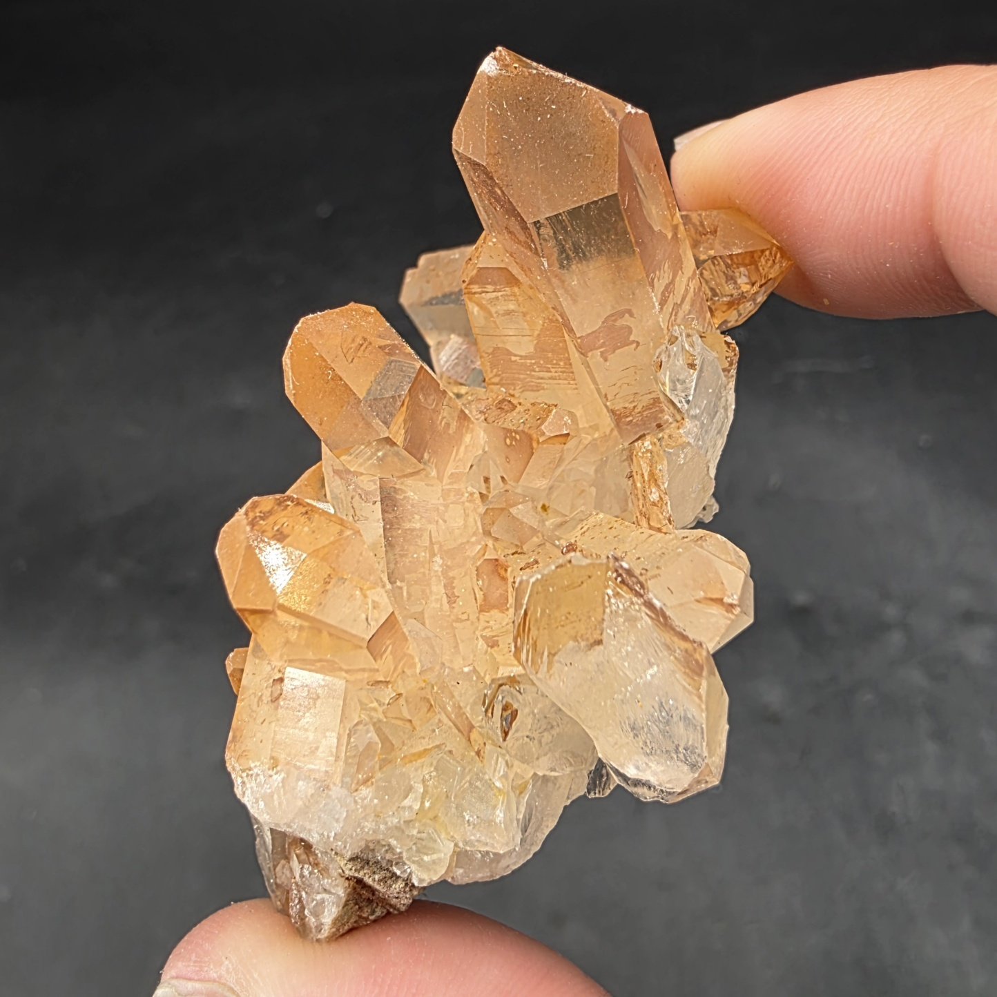 Tangerine Quartz | Brazil | SiO2 | Tangerine Quartz Specimen - Image 2