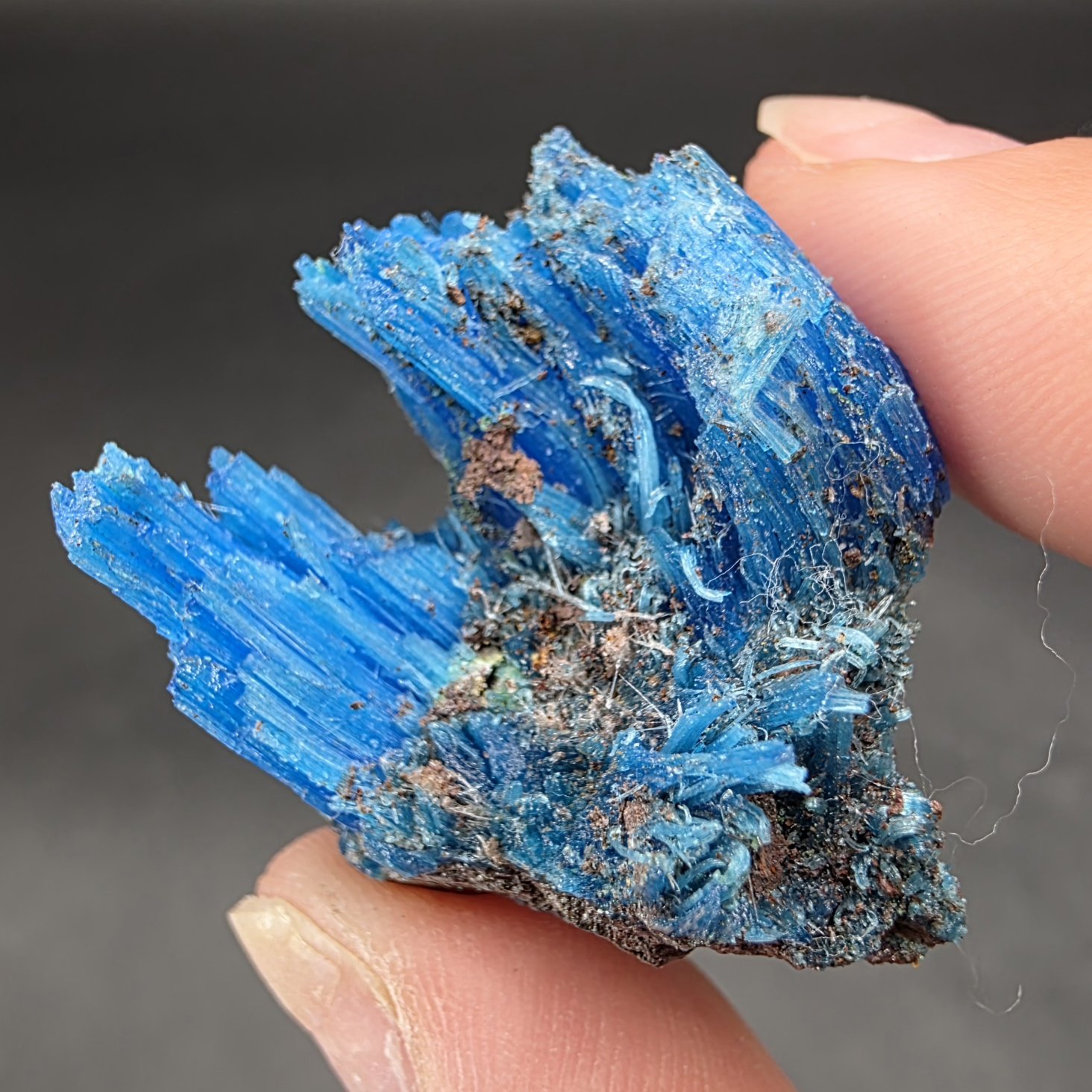 Chalcanthite | Planet Mine, Arizona | CuSO4·5H2O | Chalcanthite Specimen - Image 3