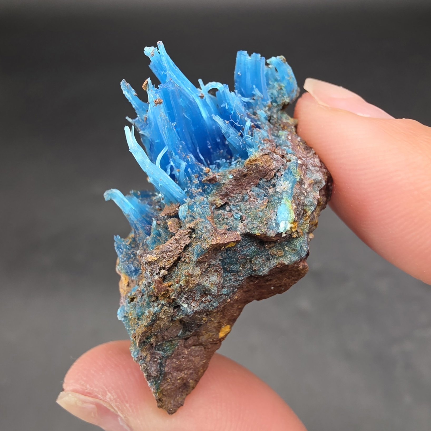 Chalcanthite | Planet Mine, Arizona | CuSO4·5H2O | Chalcanthite Specimen - Image 2
