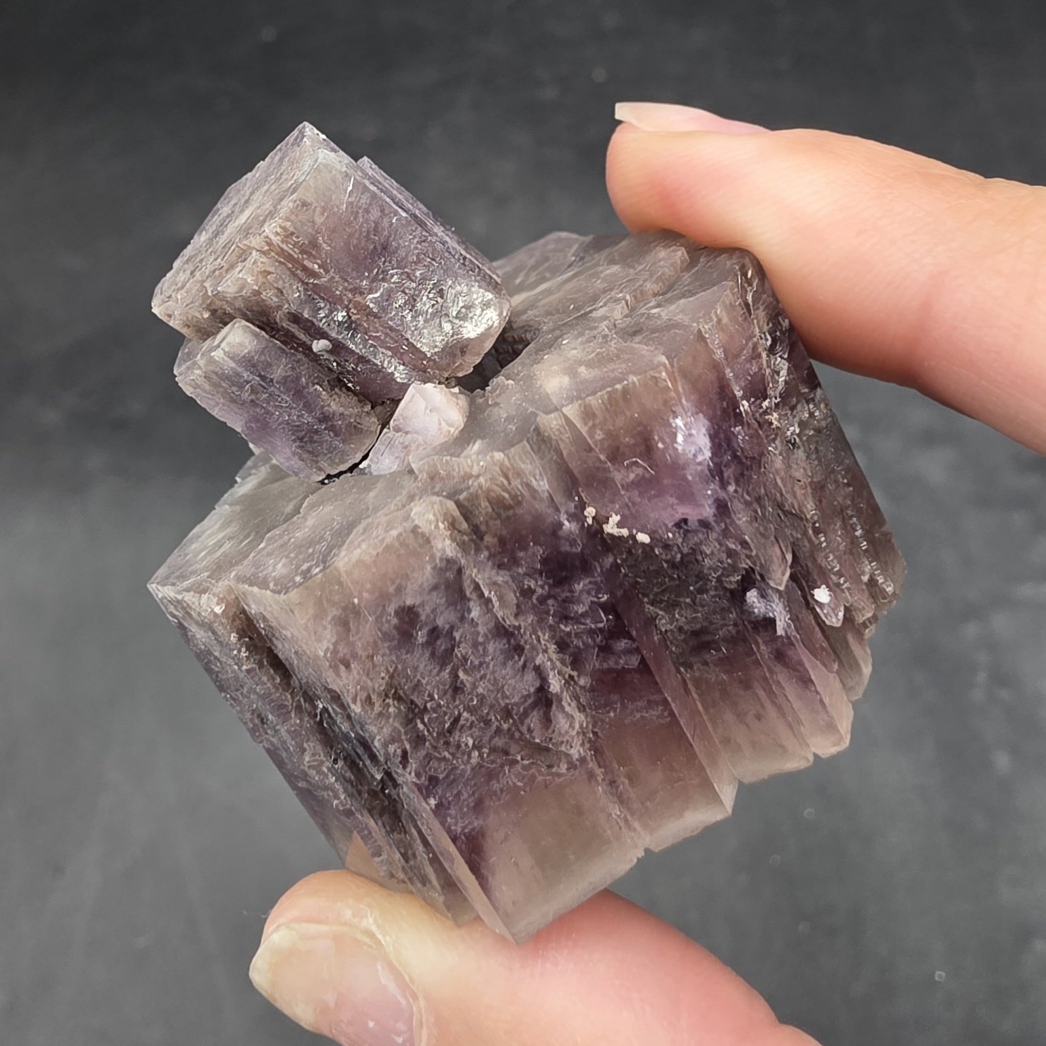 Purple Aragonite | Spain | CaCO3 | Purple Aragonite Specimen