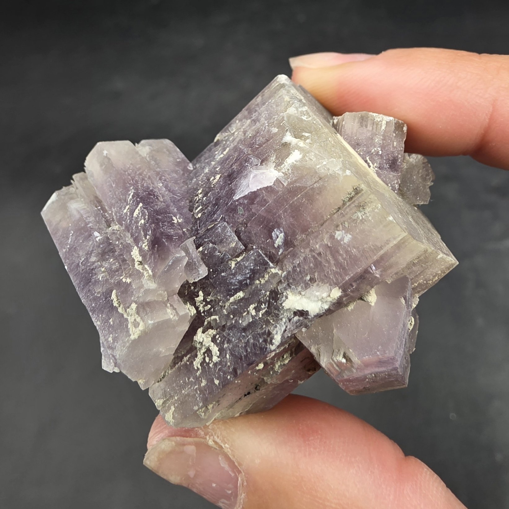 Purple Aragonite | Spain | CaCO3 | Purple Aragonite Specimen - Image 3