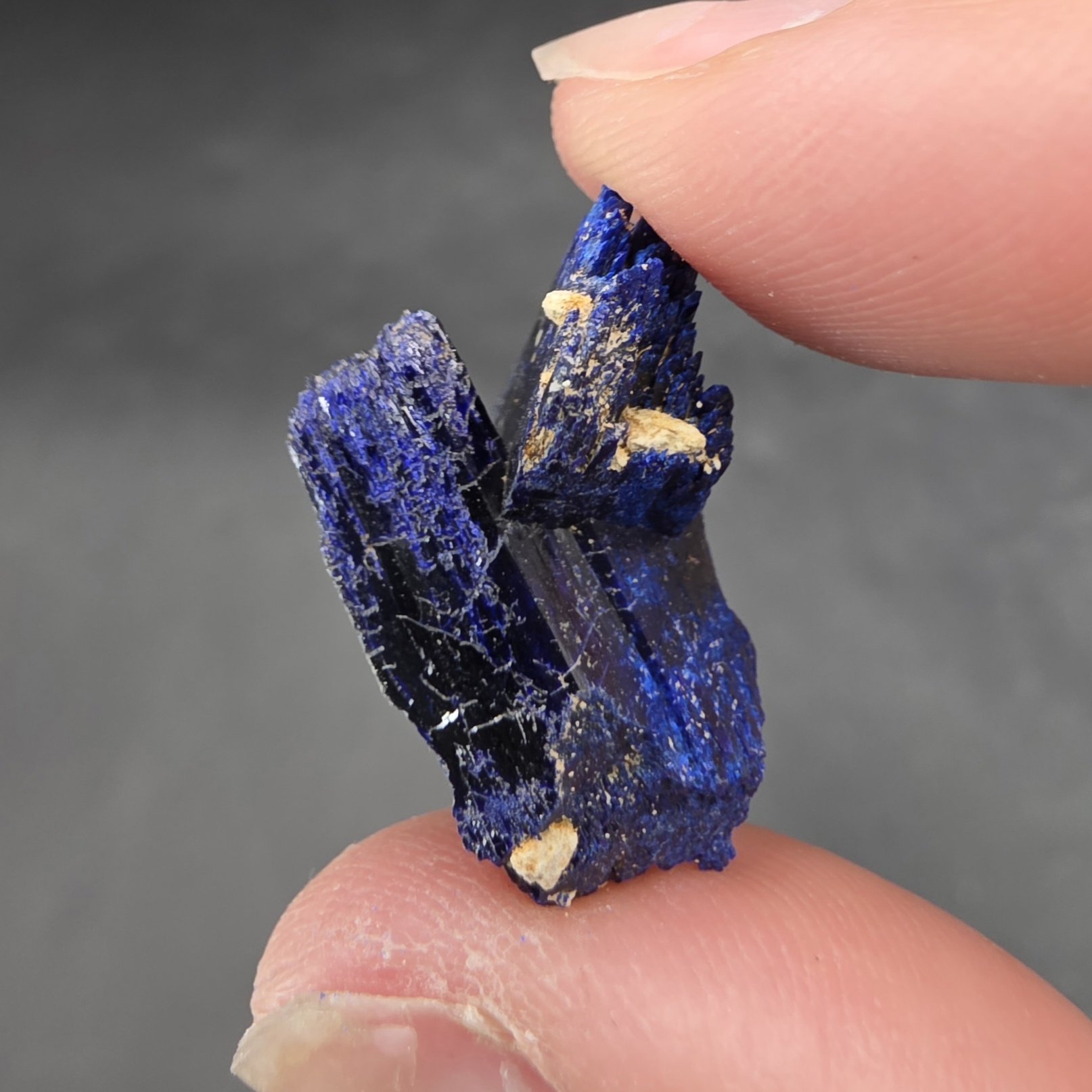 Azurite | Aouli, Mibladen, Morocco | C2H2Cu3O8 | Azurite with Malachite Specimen - Image 3